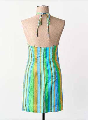 Robe courte bleu MANGO femme