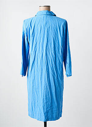 Robe mi-longue manches 3/4 manches 3/4 vert ONLY femme