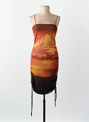 Robe courte orange TALLY WEIJL femme