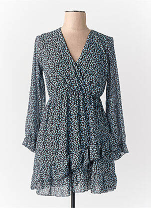 Robe mi-longue noir HAILYS femme