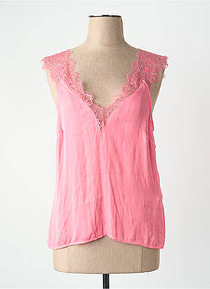 Blouse rose MORGAN femme