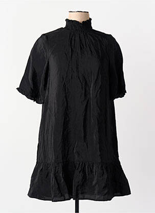 Robe courte col v noir VERO MODA femme