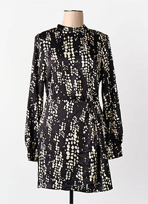 Robe mi-longue noir MANGO femme