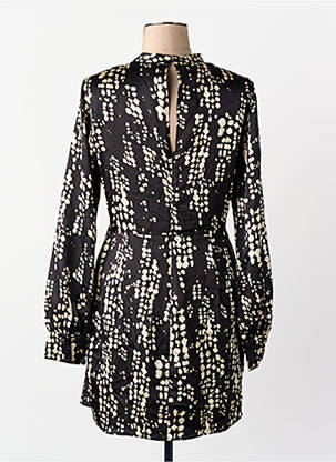 Robe mi-longue noir MANGO femme