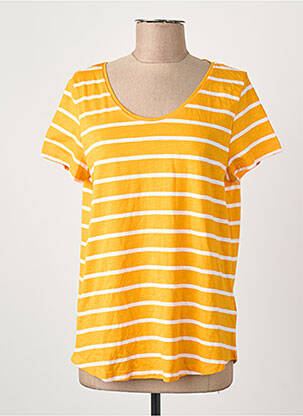 T-shirt jaune STREET ONE femme