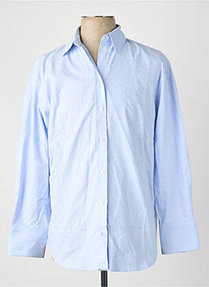 Chemisier bleu MANGO femme