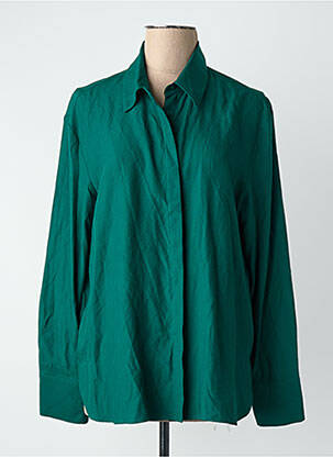 Chemisier vert MANGO femme