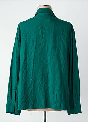 Chemisier vert MANGO femme