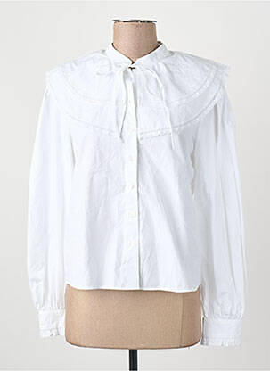 Chemisier blanc MANGO femme