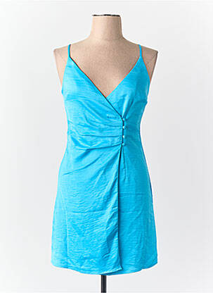 Robe courte sans manche sans manche bleu ONLY femme