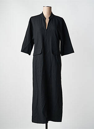 Robe longue noir ASTRID BLACK LABEL femme