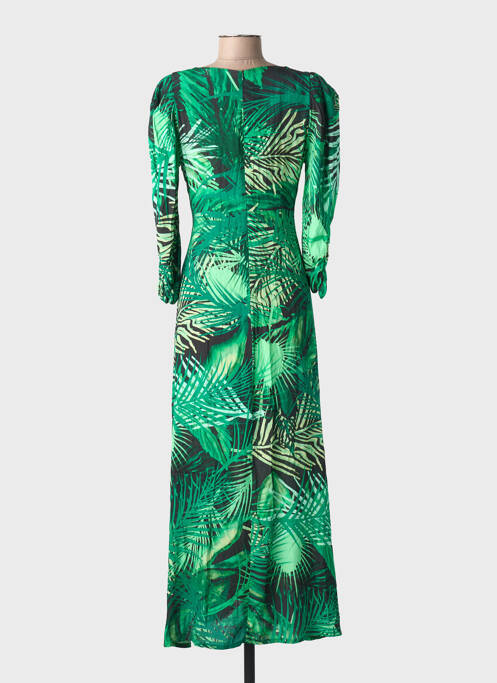 Robe longue vert ASTRID BLACK LABEL femme