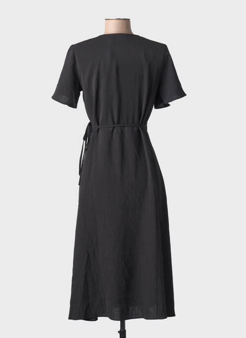 Robe courte manches courtes manches courtes noir VILA femme