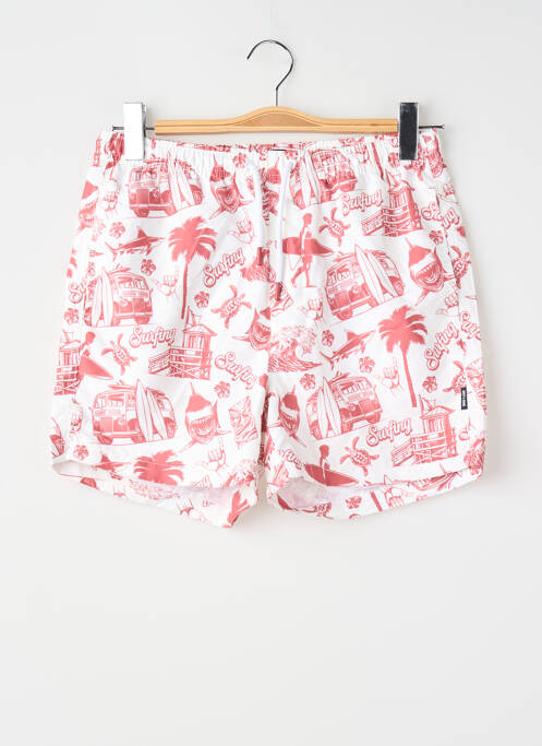 Short de bain blanc ONLY&SONS homme