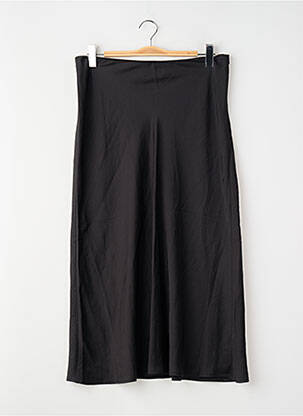Jupe longue taille normale noir JACQUELINE DE YONG femme