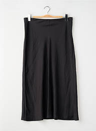 Jupe longue taille normale noir JACQUELINE DE YONG femme