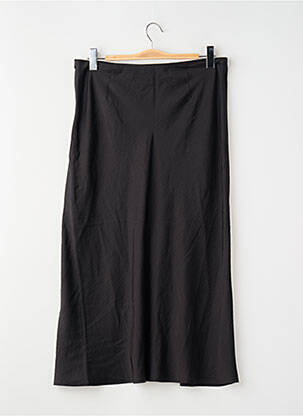 Jupe longue taille normale noir JACQUELINE DE YONG femme
