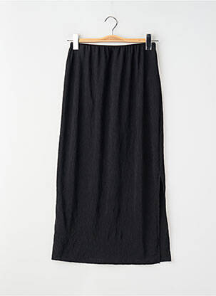 Jupe mi-longue noir ASTRID BLACK LABEL femme