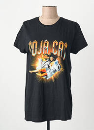 T-shirt noir DAISY STREET femme