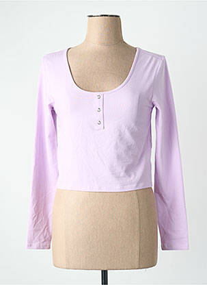 T-shirt violet ONLY femme