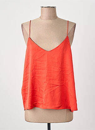 Débardeur rouge MANGO femme