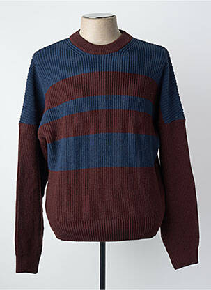Pull marron LE FABULEUX MARCEL DE BRUXELLES homme