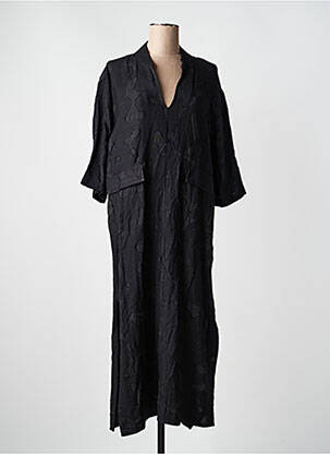 Robe longue noir ASTRID BLACK LABEL femme