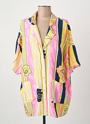 Chemisier manches 3/4 rose OBJECT femme