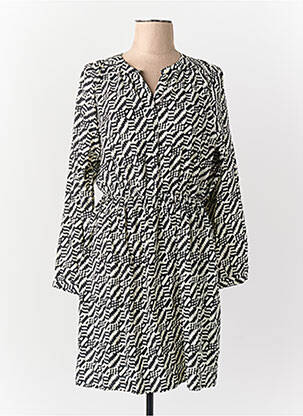 Robe mi-longue noir MEXX femme