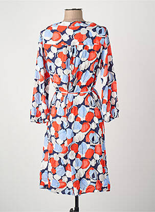 Robe mi-longue orange TOM TAILOR femme