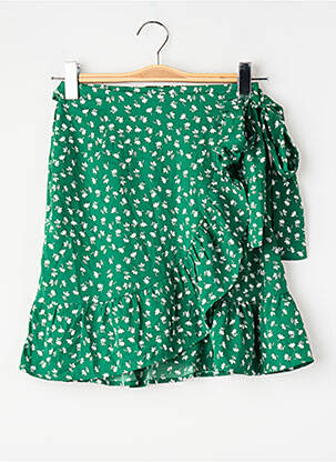 Jupe courte vert ONLY femme