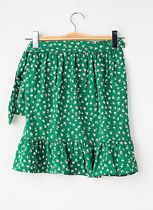 Jupe courte vert ONLY femme