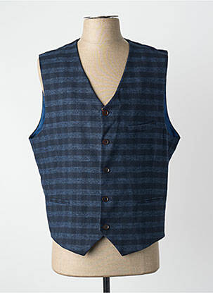 Gilet sans manche bleu LE FABULEUX MARCEL DE BRUXELLES homme