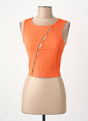 Débardeur manches longues orange JJXX femme