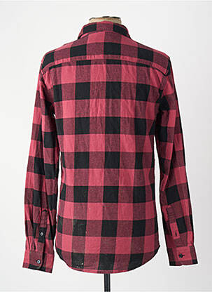Chemise manches longues manches longues rouge ONLY&SONS homme