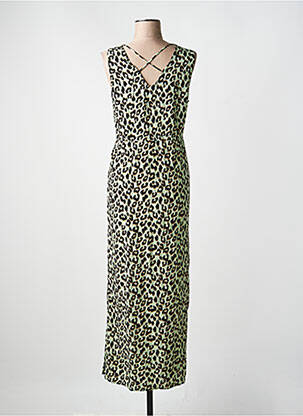 Robe longue sans manche sans manche vert VERO MODA femme