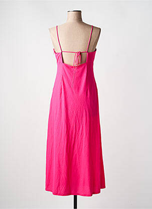 Robe courte rose MANGO femme