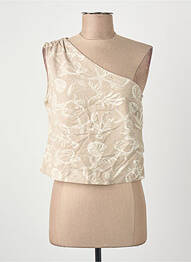 Blouse sans manche beige JJXX femme