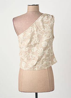 Blouse sans manche beige JJXX femme