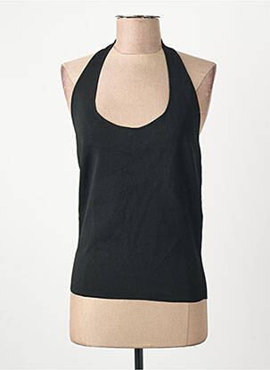 Top noir MANGO femme