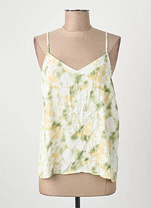 Top col v vert VILA femme