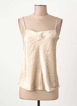Débardeur beige MANGO femme