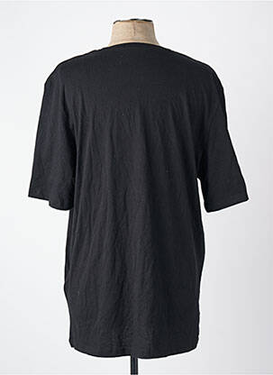 T-shirt col rond noir JACK & JONES homme