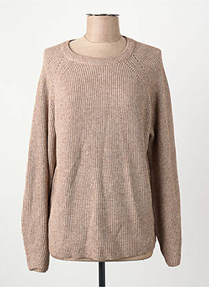 Pull manches longues manches longues marron ONLY femme