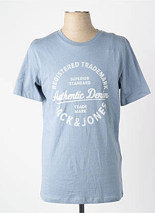 T-shirt gris JACK & JONES homme