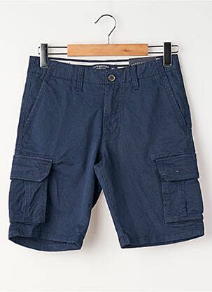 Bermuda bleu BRUCE & BUTLER  homme