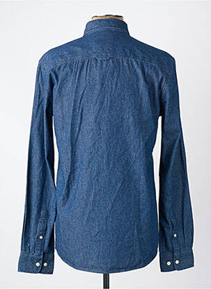 Chemise manches longues manches longues bleu ONLY&SONS homme