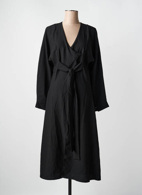 Robe longue noir ASTRID BLACK LABEL femme