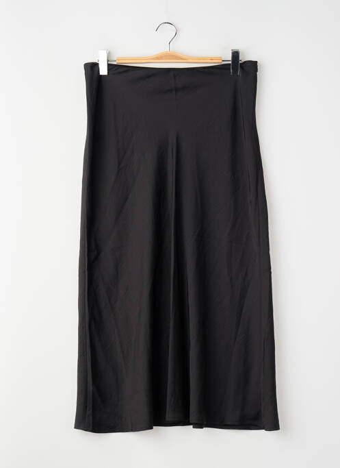 Jupe longue taille normale noir JACQUELINE DE YONG femme