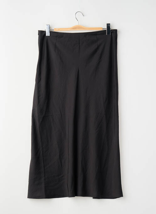 Jupe longue taille normale noir JACQUELINE DE YONG femme